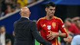 El capitán Morata, la figura menos consensual de la finalista España