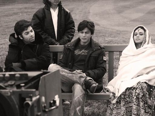 Karan Johar drops Kabhi Alvida Naa Kehna BTS with Shah Rukh Khan and Rani Mukherji