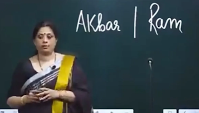 Tina Dabi's UPSC Tutor Shubhra Ranjan Faces Backlash For Comparing Lord Ram With Akbar, Video Goes Viral