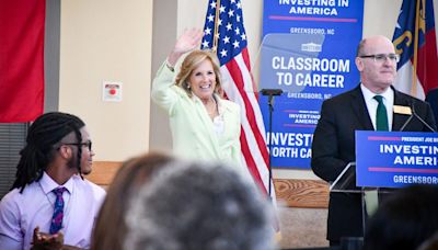 First Lady Visits North Carolina to Discuss the State’s Dual Enrollment Model