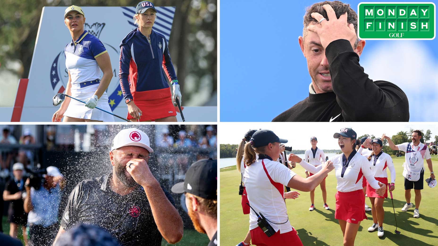 Solheim best and worst, Rory's brutal miss, LIV's bonus money | Monday Finish