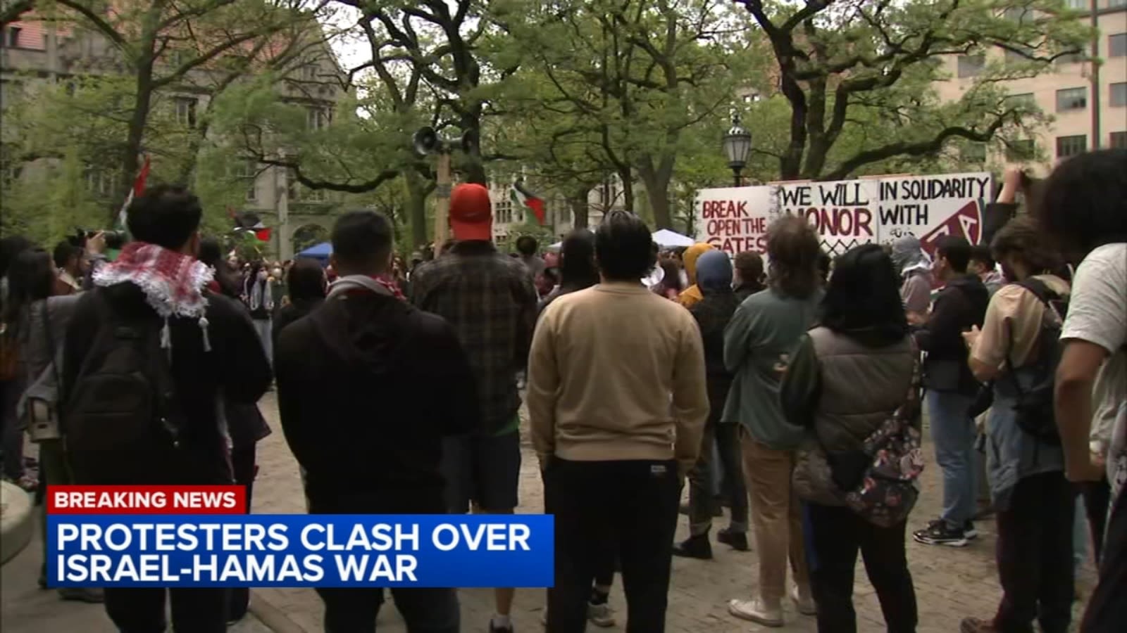 University of Chicago protest: President says pro-Palestinian encampment 'cannot continue'