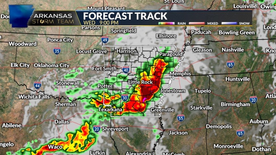 Arkansas Storm Team Blog: Several chances for strong to severe storms