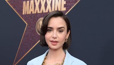 Lily Collins es comparada con Audrey Hepburn por su suegro Malcolm McDowell