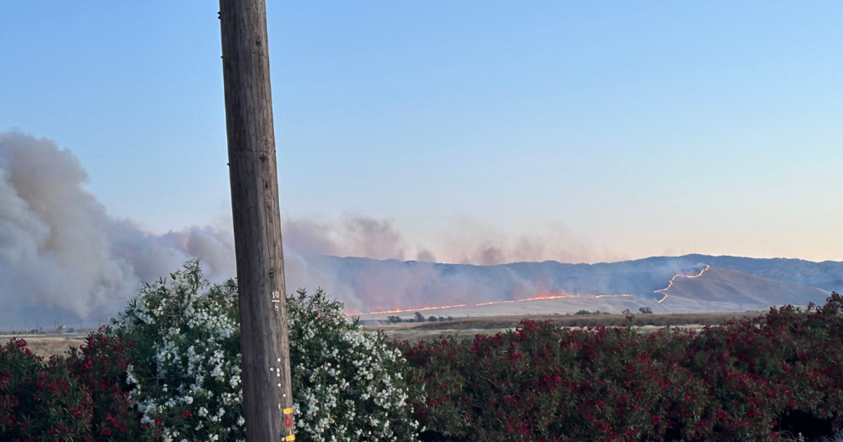 Evacuation orders issued for 12,500 acre wildfire burning southwest of Tracy