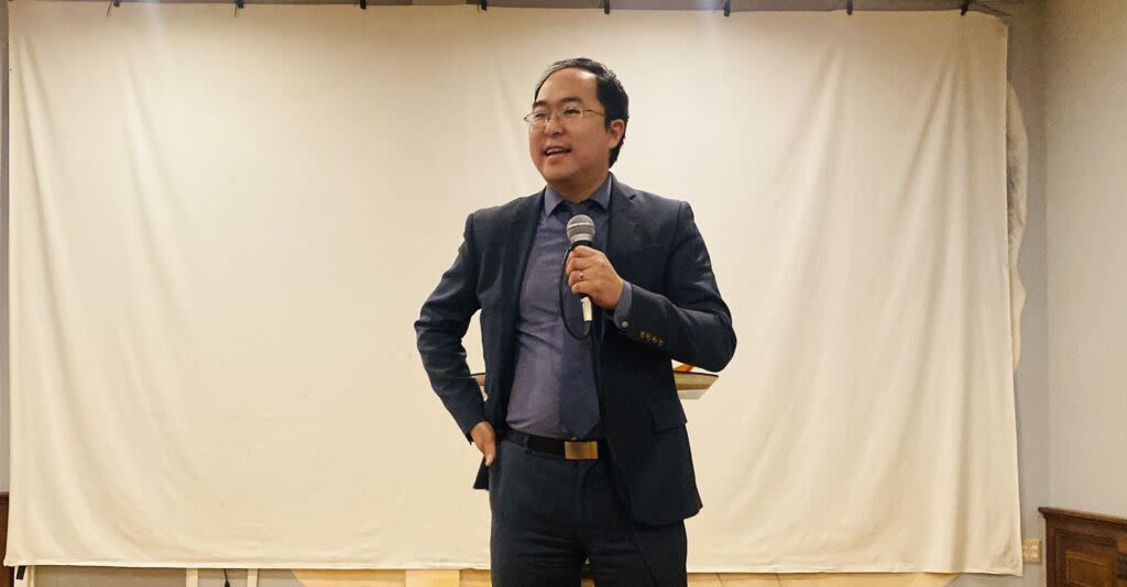 ‘We can still fix these problems,’ Democrat Andy Kim says as he seeks Senate seat