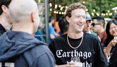 Zuck's new style was on full display at his birthday