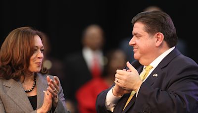 Gov. J.B. Pritzker interviewed twice for Kamala Harris VP slot, source says