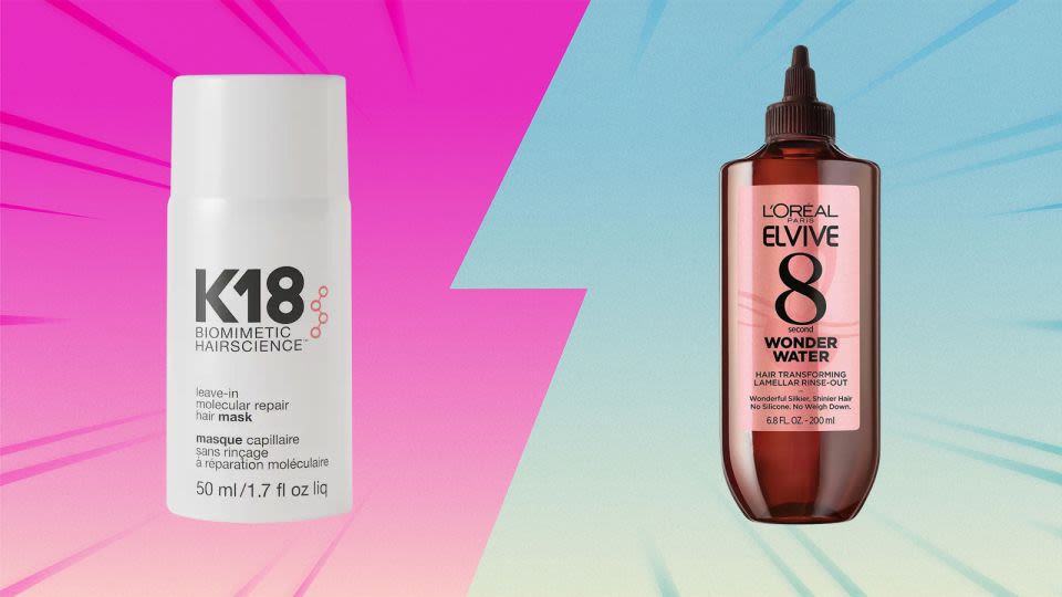 K18 hair mask vs. L’Oréal Paris Elvive 8 Second Wonder Water: Which is best?