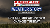 Forecast: Another chance of storms, mainly overnight