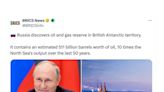 Descubrimiento de Rusia de petróleo y gas: “No se puede explorar en la Antártida”