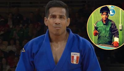 Juan Postigos, judoca peruano que trabajó arreglando trenes por falta de patrocinadores, fue eliminado de París 2024