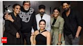 Amitabh Bachchan, Kamal Haasan and Prabhas Pose with Pregnant Deepika Padukone for 'Kalki 2898 AD' Film | - Times of India