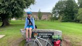 Student cycling 125 miles to graduation ceremony