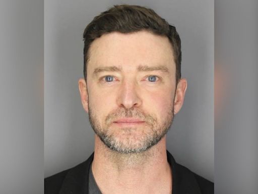 Justin Timberlake's mugshot released after star's drink-driving arrest in New York's Long Island