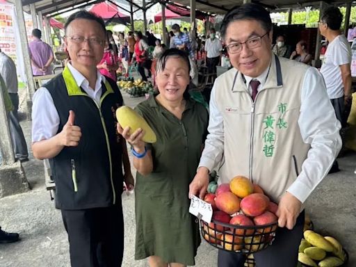 黃偉哲邀大家到官田踏青品嘗芒果