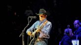 WATCH: Texas country music legend George Strait, Chris Stapleton play show in the rain