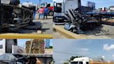 Grave accidente entre tráileres en la carretera Mérida-Cancún