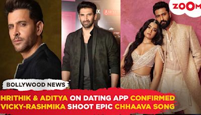 Urvashi CONFIRMS Hrithik & Aditya on dating apps | Vicky-Rashmika shoot GRAND song for Chhaava