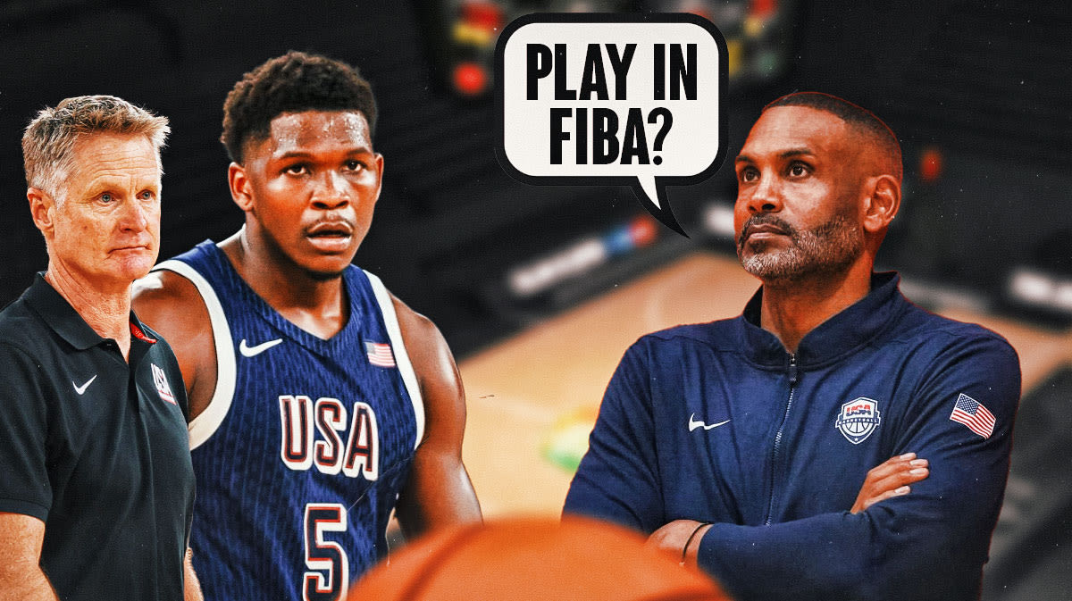 Anthony Edwards' 2-word response to playing in 2027 FIBA World Cup