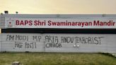 Hindu Temple Vandalised, Hateful Graffiti Painted On Its Walls In Canada’s Edmonton - News18