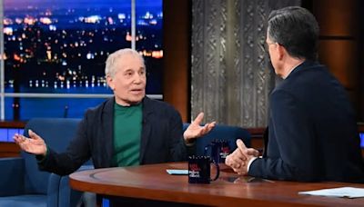 PAUL SIMON DESCUBRE EN COLBERT SU CANCIÓN PROPIA MÁS DETESTADA