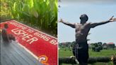 Usher Shares Glimpse of His Bali Vacation Including a Flower Petal Pool Personalized with His Name