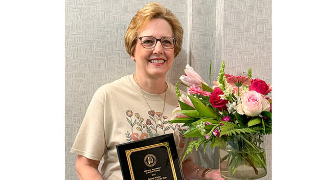 Franklin County Schools lead nurse school nurse named administrator of the year - Franklin County Times