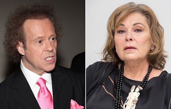 Richard Simmons claims Roseanne Barr tried to ‘force feed’ him on her talk show