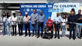 Entrega alcalde obra de pavimento en colonia Fovissste de Monclova