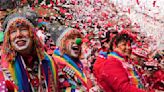 Revelers celebrate street Carnival across German Rhineland