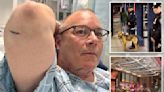 Port Authority Bus Terminal straphanger stabbed 8 times in neck, arm, needs 46 stitches after maniac strikes: ‘I should be dead’