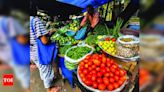 As rains dig in, veg prices rock boat of household budget - Times of India