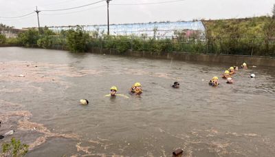 雲林縣水林鄉男童失足落水 消防員搜救7小時無所獲