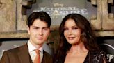 Catherine Zeta-Jones sparkles with son Dylan Michael Douglas on 'National Treasure: Edge of History' red carpet