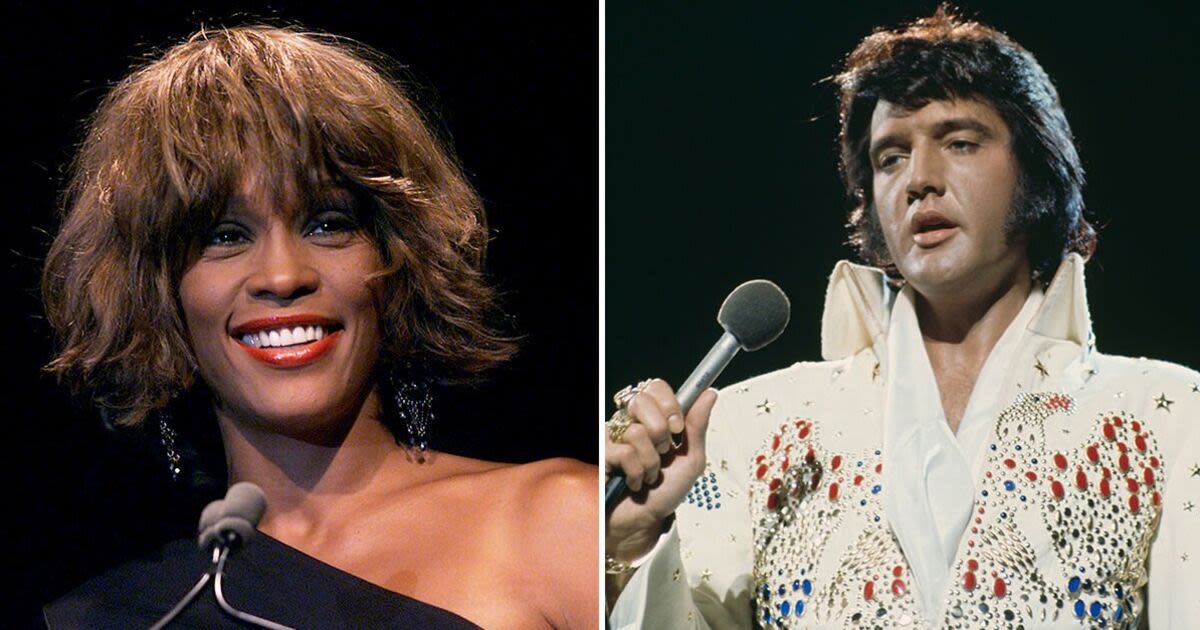 Whitney Houston's amazing family link to Elvis Presley who she met as a child