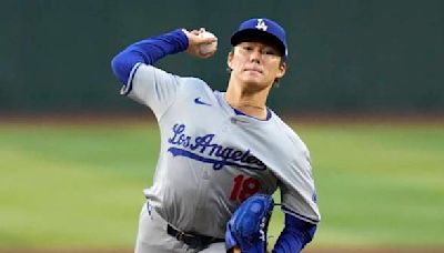 Yamamoto pitches six scoreless innings and Pages hits a 2-run homer to lead Dodgers over D-backs 8-0