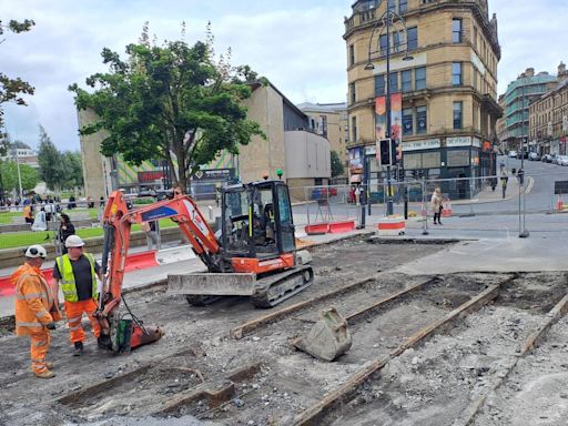 Council reveals plans for old Bradford tram tracks after 'unexpected' discovery