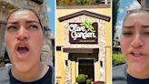 ‘He asked if he could talk to me privately’: Customer says Olive Garden manager retaliated against her because she used to work there