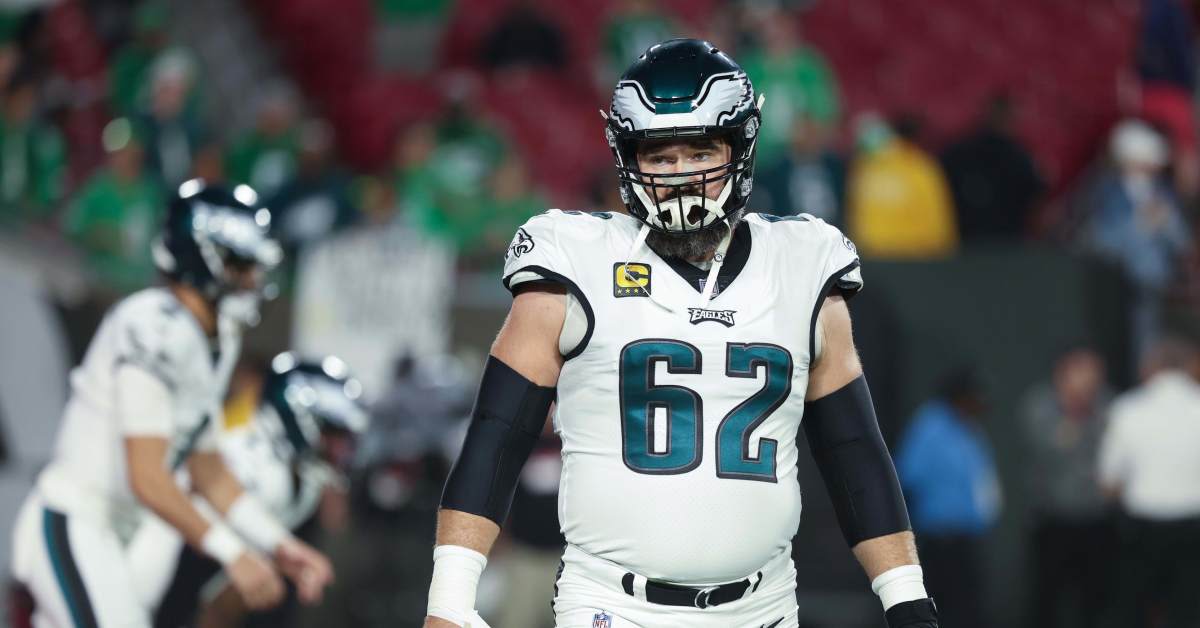 Jason Kelce's Absence Means More Work for Eagles, Jalen Hurts