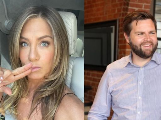 Jennifer Aniston blasts JD Vance for his ‘childless cat ladies’ comment: ‘I pray that your daughter…’