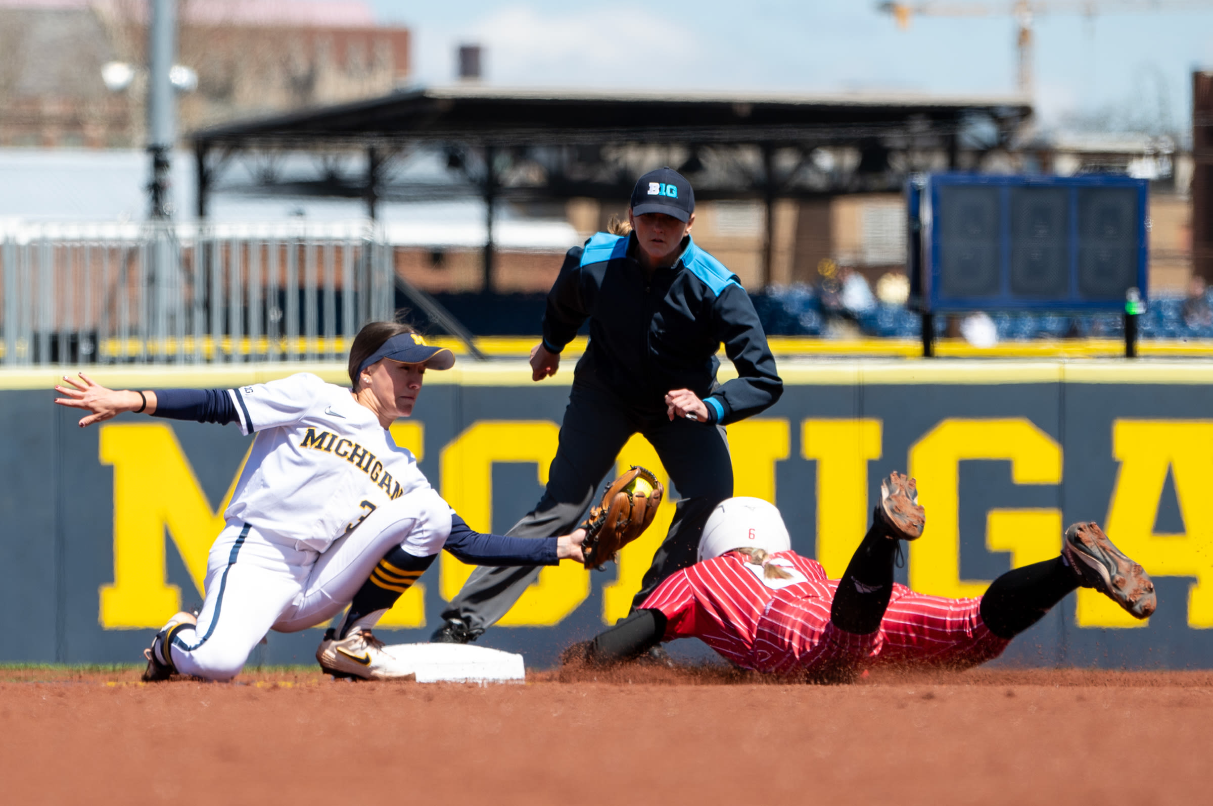 Michigan capitalizes on Maryland ace's erratic fastball