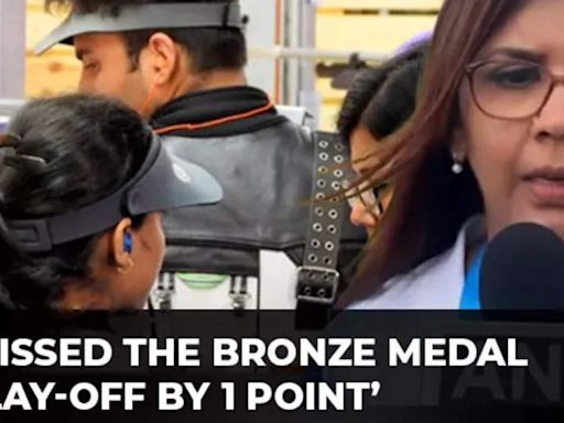 Paris Olympics 2024: Missed the bronze medal play-off by 1 point, says Suma Shirur Shooting team head coach