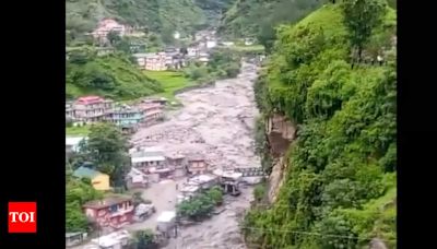 Himachal Pradesh cloudburst: 1 dead, over 36 missing; rescue operation underway | Shimla News - Times of India