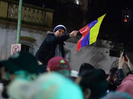 Una multitud de venezolanos se congregó en Buenos Aires con el sueño de poder volver a su país