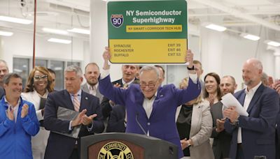 Schumer announces $40 million, tech hub designation for Rochester, Syracuse and Buffalo