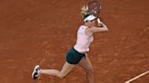 Tennis-Raducanu tames fellow teenager Noskova in gruelling French Open debut