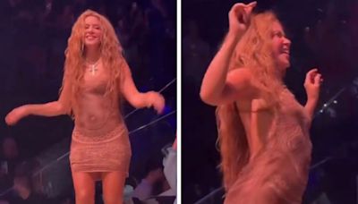 Shakira Leaves Stage After Catching People Filming Under Her Dress While She Danced To New Single