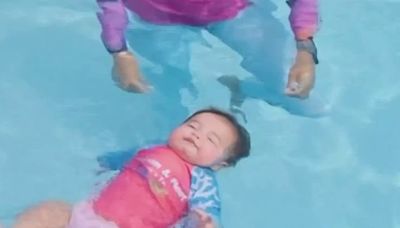 Preventing childhood drownings: Program teaches infants to float even before they can walk