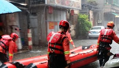 格美吹襲深圳發暴雨預警 梅州市內澇3死